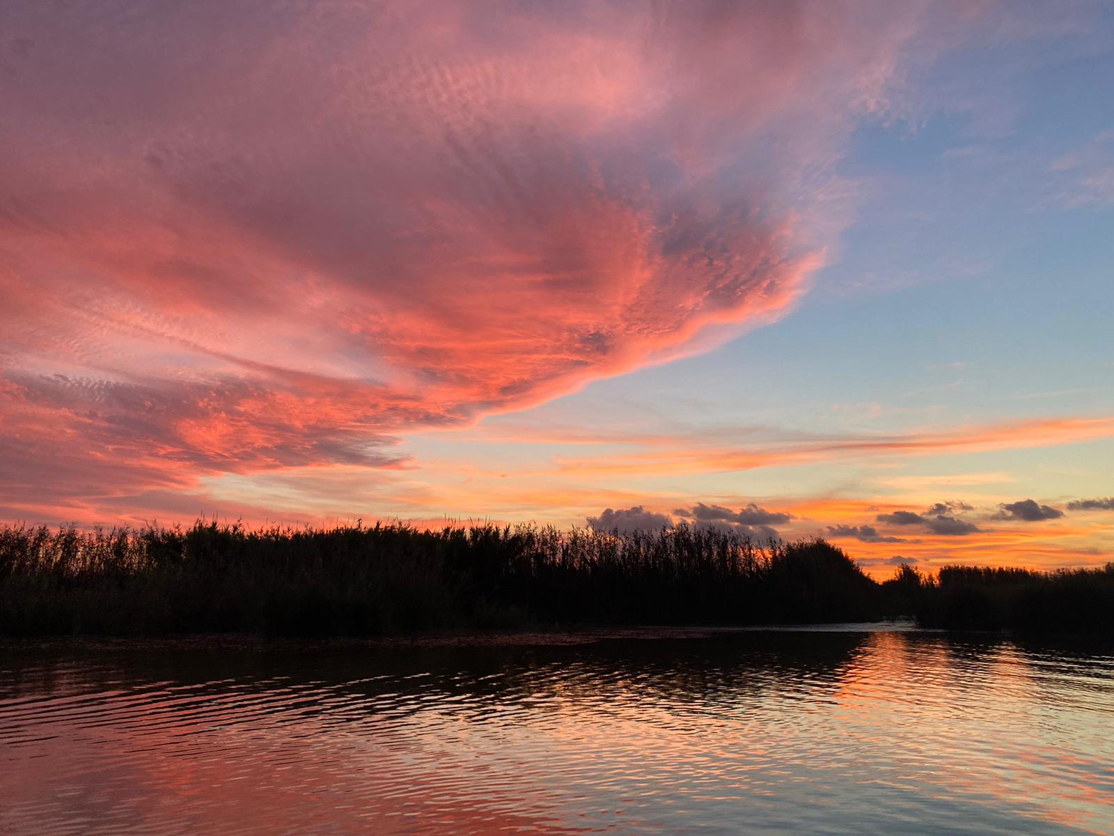 Atardecer Albufera Valencia