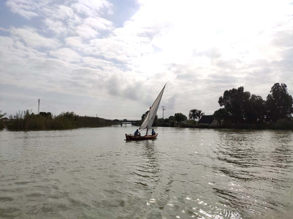 Regata Vela Latina Albufera Valencia