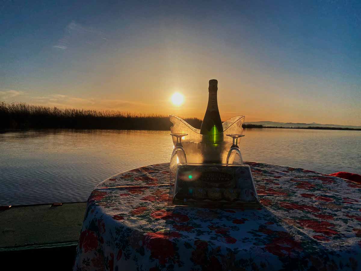 Paseo barca romántico Albufera